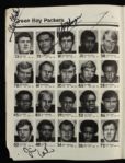 1966-70 Green Bay Packers County Stadium Program Collection - Lot of 3, 1 Signed (MEARS LOA)