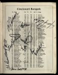 1966-70 Green Bay Packers County Stadium Program Collection - Lot of 3, 1 Signed (MEARS LOA)