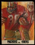 1966-70 Green Bay Packers County Stadium Program Collection - Lot of 3, 1 Signed (MEARS LOA)
