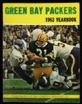 1963 Green Bay Packers Yearbook w/ Jim Taylor Cover