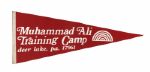 1970s Muhammad Ali Deer Lake Training Camp 29" Pennant