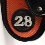 2011 Buster Posey San Francisco Giants Game Worn Shin Guards Possibly from Season Ending Home Plate Collision (MEARS LOA)