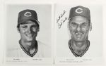 1970's Cincinnati Reds 8 x 10 Photo Collection - Lot of 28 w/ 16 Signed (JSA)