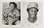 1970's Cincinnati Reds 8 x 10 Photo Collection - Lot of 28 w/ 16 Signed (JSA)