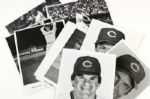 1970's Cincinnati Reds 8 x 10 Photo Collection - Lot of 28 w/ 16 Signed (JSA)