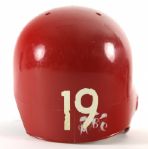 1974-76 Fred Lynn Boston Red Sox Game Worn Batting Helmet (MEARS LOA)