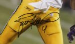2007 Brett Favre Green Bay Packers Signed 23 x 31 Framed 421 st Touchdown Pass Photo Display (Brett Favre Hologram)