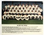 1930-86 New York Yankees Memorabilia Collection - Lot of 4 w/ Babe Ruth 16 H&B Mini Bat