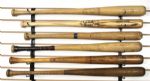 1920's-90's Store Model, Little League & Game Used Bat Collection - Lot of 21 w/ Mantle, DiMaggio & More