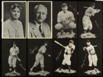 1932-33 Chicago Cubs 6 x 9 Team Issue Photos - Lot of 32 w/ Original Envelope