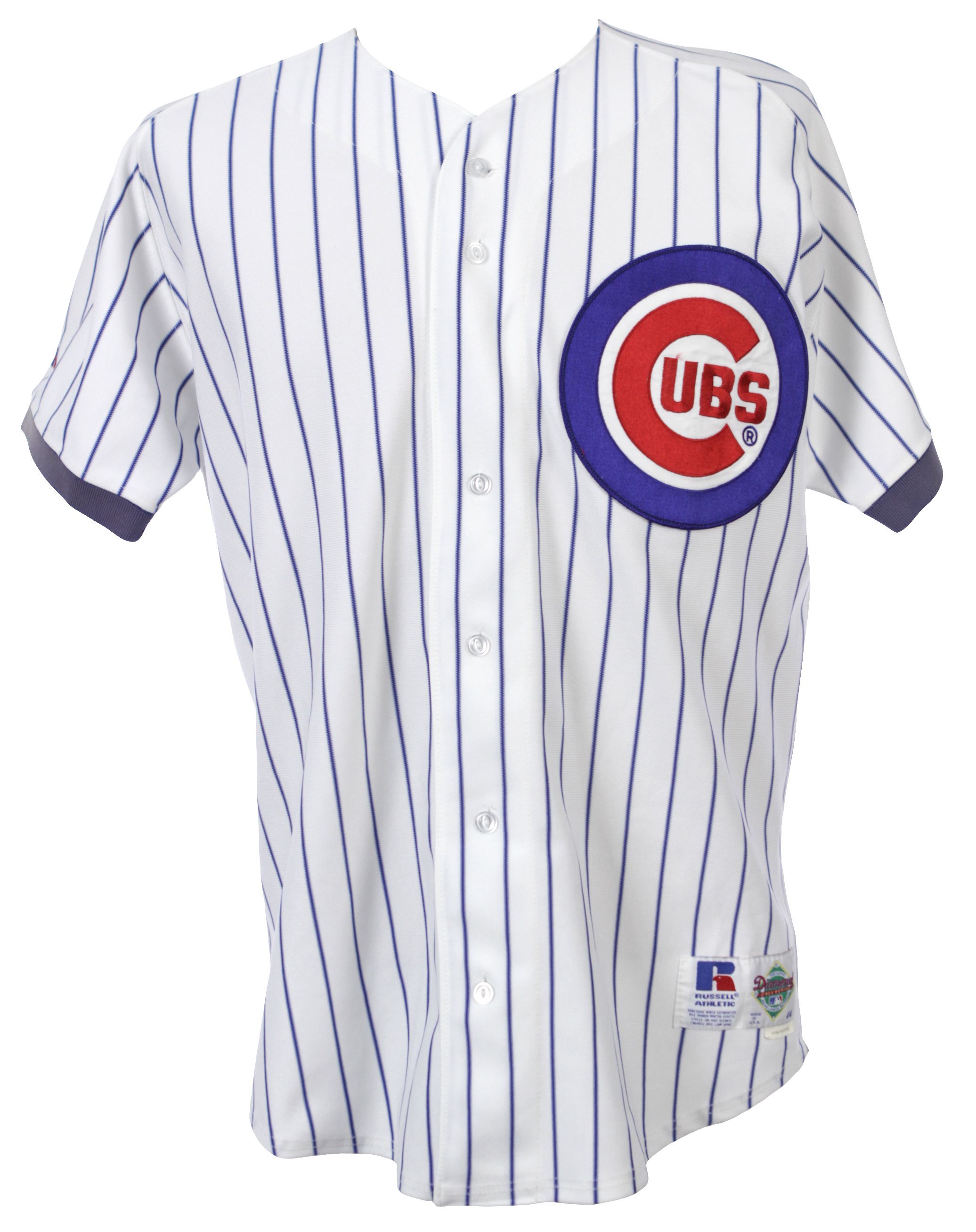cubs game worn jersey