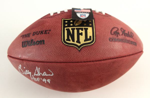 2000s Billy Shaw Buffalo Bills Signed Football (JSA)