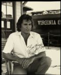 1980s Michael Landon 8" X 10" Photo - Lot of 2, 1 Signed (MEARS LOA)