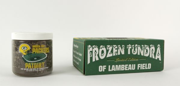 1990s Green Bay Packer Lambeau Field Paydirt & Frozen Tundra