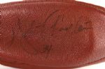 1980's Walter Payton Chicago Bears Signed Wilson Football (JSA)