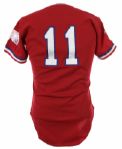 1984 Mike Dunne USA Olympic Baseball Team Game Worn Jersey (MEARS LOA)