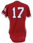 1984 John Scolinos USA Olympic Baseball Team Game Worn Jersey (MEARS LOA)