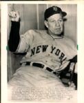 1949-67 Leo Durocher Giants/Cubs John Rogers Collection Archives Original Photos - Lot of 11