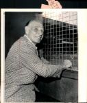 1949-67 Leo Durocher Giants/Cubs John Rogers Collection Archives Original Photos - Lot of 11