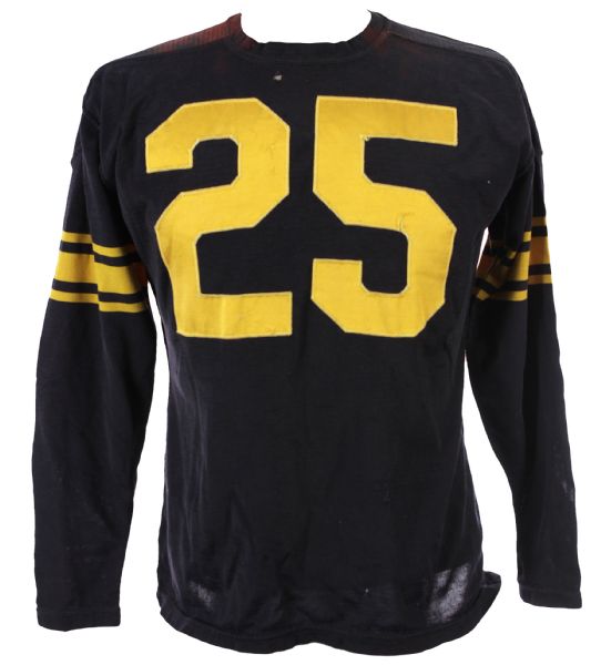1950s Durene #25 Wilson Game Worn Football Jersey (MEARS LOA)