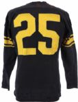 1950's Durene #25 Wilson Game Worn Football Jersey (MEARS LOA)