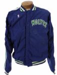 1992-93 Lance Blanks Minnesota Timberwolves Game Worn Warm Up Jacket (MEARS LOA)