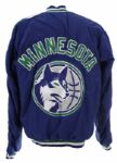 1992-93 Lance Blanks Minnesota Timberwolves Game Worn Warm Up Jacket (MEARS LOA)