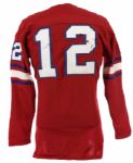 1967-72 Durene #12 Wilson Game Worn Football Jersey (MEARS LOA)
