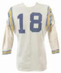 1963-70 Durene #18 King OShea Game Worn Football Jersey (MEARS LOA)