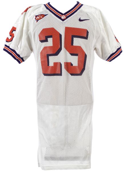 2005-08 Michael Hamlin Clemson Tigers Game Worn Jersey (MEARS LOA)