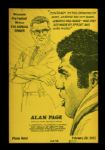1961-76 Honorary Sports Dinner Program Collection  w/ rare McMillan Milwaukee Braves Program - Lot of 3 w/ Alan Page,  Roy McMillan MIlwaukee Braves & Alex Grammas