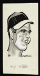 1960s Hoyt Wilhelm Chicago White Sox 4.5" x 9" Olderman Illustration