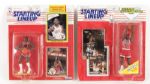 1990-93 Michael Jordan Chicago Bulls Starting Lineup Action Figure MOC - Lot of 2