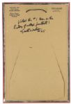 1970-71 Keith Wortman Nebraska Cornhuskers Signed National Champions 12 x 18 Team Photo Display (JSA) Keith Wortman Collection