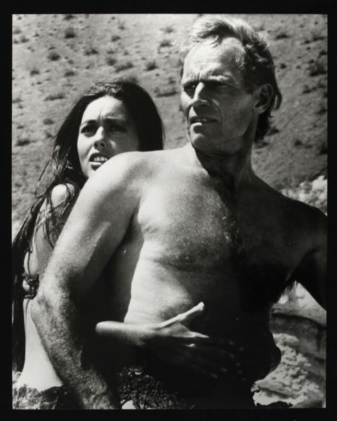 1968 Charlton Heston Linda Harrison Planet of the Apes 16" x 20" Photo