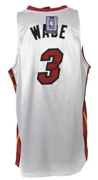 2000s Dwyane Wade Miami Heat Signed Jersey (JSA)