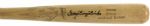 1947-48 George "Bingo" Binks Philadelphia Athletics Signed H&B Louisville Slugger Professional Model Game Used Bat (MEARS LOA/JSA)