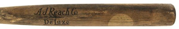 1910-20 circa A.J. Reach Co. Deluxe 34" Store Model Bat (Very Good Condition)