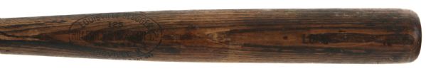 1924 Long H&B Louisville Slugger Professional Model Game Used Bat (MEARS LOA) Sidewritten "6-8-24"