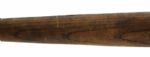 1921-30 Baker H&B Louisville Slugger Professional Model Game Used Bat (MEARS LOA)