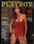 1982 Tanya Roberts Charlies Angels Signed Playboy Magazine (JSA)