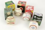 1909-95 Reach/Spalding Baseball Guide & Baseball Collection - Lot of 10