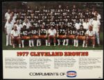 1973-77 Cleveland Browns Ohio State Buckeyes Team Photo Collection - Lot of 6