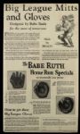 1920-50s Vintage Baseball Adverts - Lot of 13 w/ Mickey Mantle, Ty Cobb, Babe Ruth & More