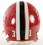 1979-86 William Andrews Atlanta Falcons Signed Game Worn Helmet (MEARS LOA/JSA)