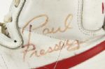 1982-83 Paul Pressey Milwaukee Bucks Signed Game Worn Rookie Year Shoes (MEARS LOA/JSA)