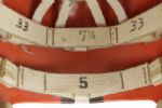 1975-81 Reggie Rucker Cleveland Browns Game Worn Suspension Helmet (MEARS LOA)