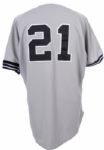 1995 Paul O'Neill New York Yankees Game Worn Road Jersey w/ Mickey Mantle Memorial Armband & Seven (MEARS A10)
