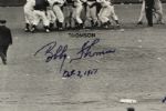 1980's Bobby Thomson Ralph Branca Shot Heard Round the World Signed 11 x 14 Framed Photo (JSA)
