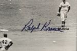 1980's Bobby Thomson Ralph Branca Shot Heard Round the World Signed 11 x 14 Framed Photo (JSA)